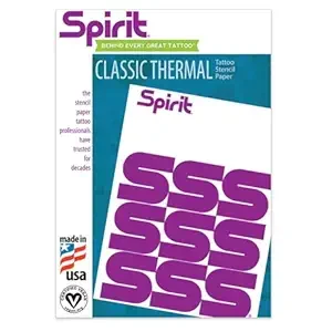 Spirit® Classic Thermal Tattoo Transfer Paper 8.5" X 11" - 100 Sheets 791689136158 Wholesale